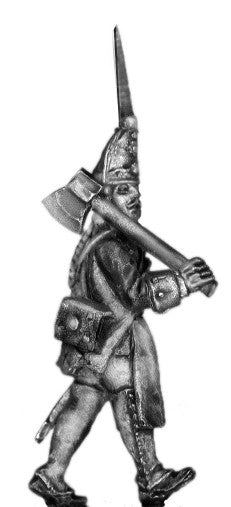 (100AOR112) 1756-63 Saxon Grenadier Pioneer