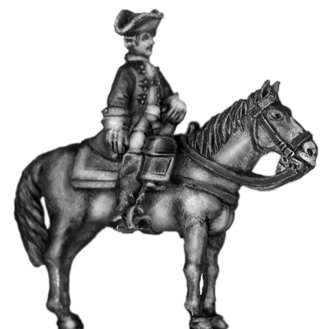 (100AOR120) 1756-63 Saxon mounted officer