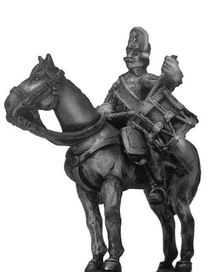 (100AOR153) 1756-63 Saxon Regiment Bruhl drummer