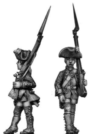 (100AOR022a) Provincial Regular Infantry Marching