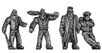 (100CIV06C) Victorian comic thugs