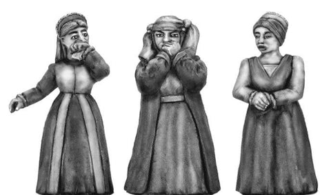 (100CIV054) NEW Italian Renaissance ladies  3 figure set