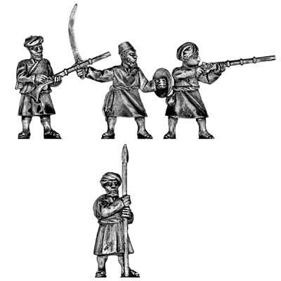 (100COL26) Zanzibar Arab Slavers poorly armed