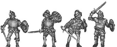 (100CON01) Conquistador Swordsmen in armour