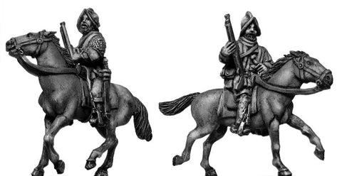 (100CON19a) Conquistador Mounted Arquebusier