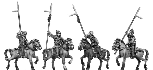 (100CWS030) NEW Armoured Cavalry with halberd