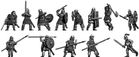 (100DAK004) Beowulf Set 2 Action poses