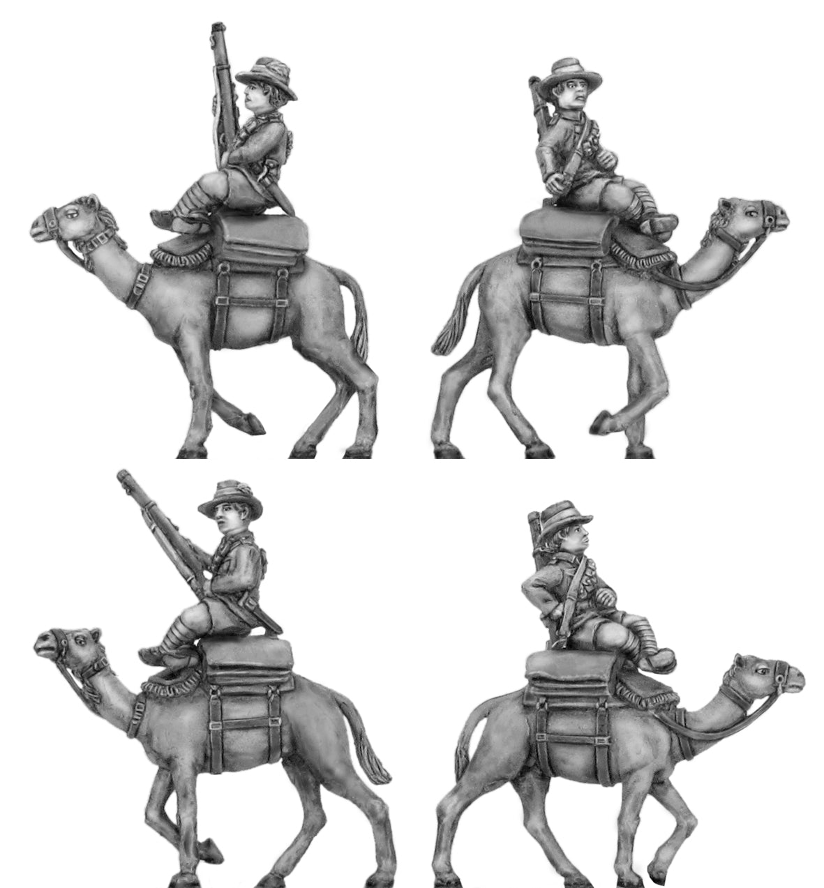 (100HBC102) Australian Camel Corps walking