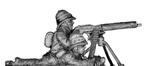 (100HBC06) British Vickers machine gun team