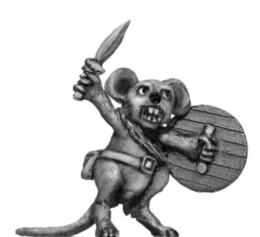 (100MIC04) Warrior Mouse Chief Squeaker