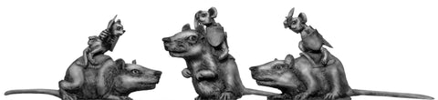 (100MIC08) Warrior Mouse Cavalry