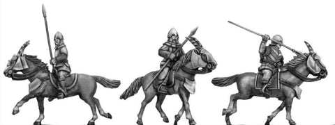 (100MMH032) Kamarg cavalry with javelin