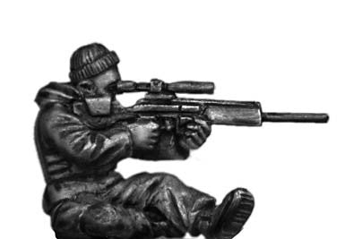 (100MOD025) German KSK sniper with PSG1