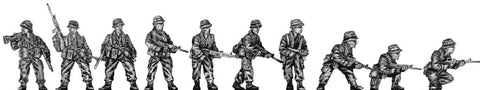 (100NAM02) Rifle section (passive poses)