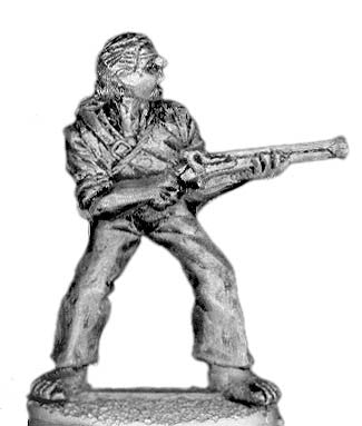 (100PIR04) Pirate with hand musket