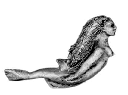 (100PIR54) Mermaid ship's figurehead