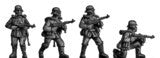 (100PLP40) Stormtroopers, Set 1, in gasmask, MP40 & MP44