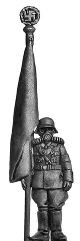 (100PLP45) Nuremberg Stormtrooper in gasmask, hated flag