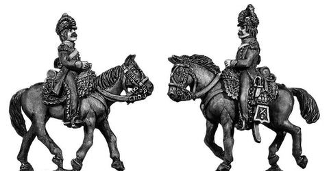 (100WFR117c) Mtd. Horse Artillerymen, chasseur jacket, Casque helmet