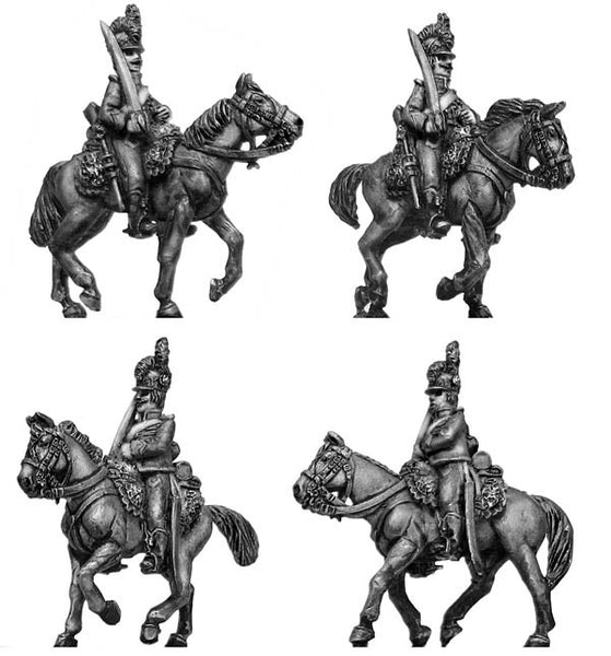 (100WFR150) Chasseur a Cheval, at rest, helmet