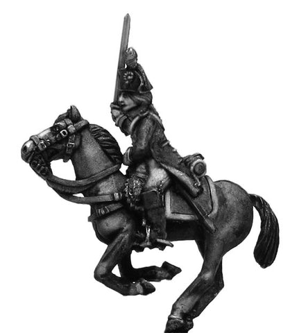 (100WFR182) Cavalrie Officer, charging