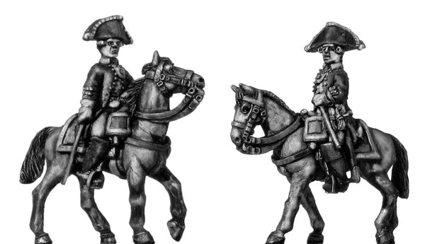 (100WFR354) Russian Mounted Officer, no lapels