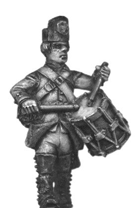 (100WFR504) Austrian Fusilier drummer, kasket, marching