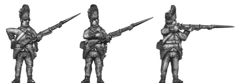 (100WFR531) Hungarian Grenadier, bearskin, firing/loading