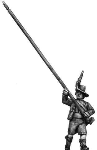 (100WFR705) Tyrolean standard bearer