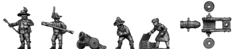 (100WFR707) Tyrolean cannon + crew c.1797-1809