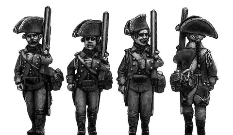 (100WFR360) Russian jager riflemen, marching