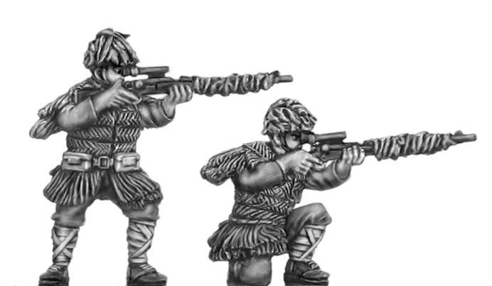 (100WWT107) Japanese Snipers 2 figure set