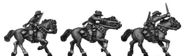(300HBC01a) Australian Light Horse charging with bayonette