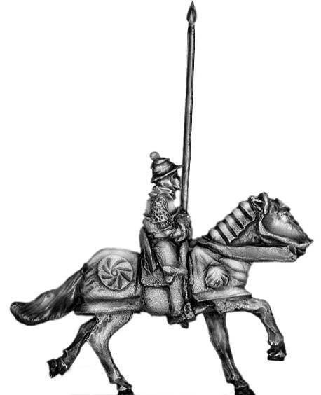 (300MOG12) Men of Grandeur, standard bearer mounted, part of command set MOG11