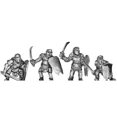 (300MRC03) Man-Orc light infantry with sword
