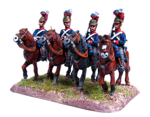 (300NBR42) Household Cavalry in helmet, at rest