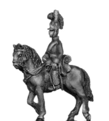 (300NBR44) Household Cavalry officer in helmet