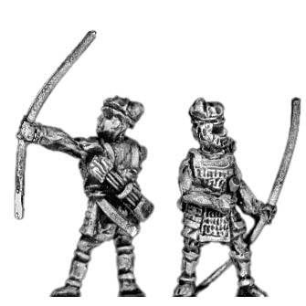 (300SAM03) Early Samurai followers with bow