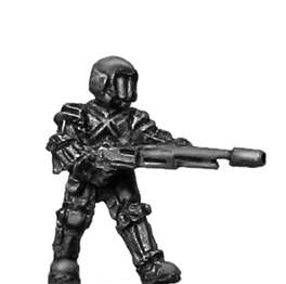 (300SCI11) Venturan Trooper with Section Automatic Weapon