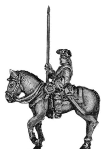 (300SYW117) Prussian Dragoon standard bearer