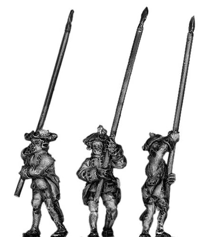 (300SYW203) German Musketeer standard bearer