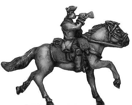 (300SYW327) Russian Cuirassier trumpeter