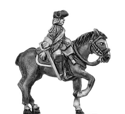 (300SYW551) Dragoon in tricorn, officer