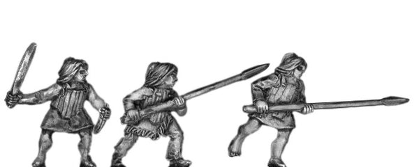 (300TLI07) Tlingit warrior,slatted wooden armour & melee weapon