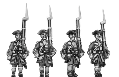(300WSS109) Spanish Guard Infantry, marching