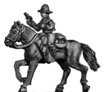 (300WWT131) 1941 U.S. cavalry officer, mounted