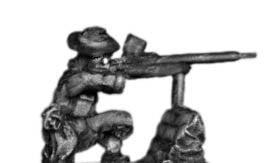 (300WWT222) Gurkha with Boyes A/T rifle, slouch hat