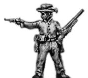 (AB-ACW080) CSA Cavalry on foot/pistol & shotgun