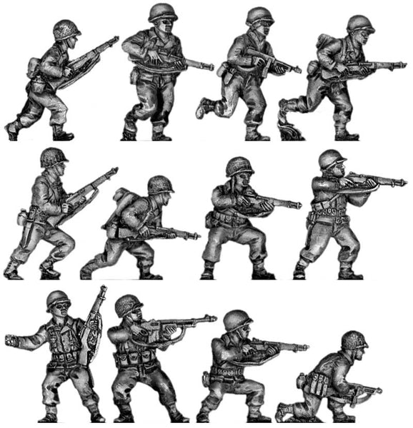 (INA02) Infantry squad, advancing
