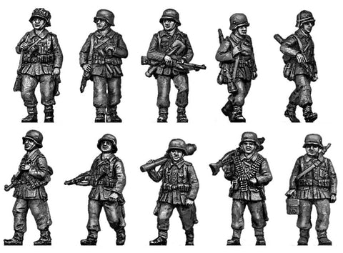 (ING01) Wehrmacht Infantry section marching